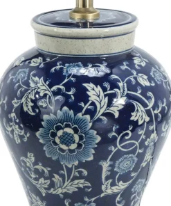 FANG HONG Lampfot 38cm Mörkblå