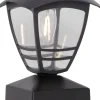 FELIX Solcellsdekoration 19cm Svart