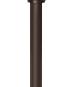 FERGUS Solcells-pollare 35cm Brun