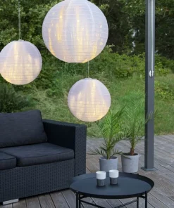 FESTIVAL Lampskärm Inom/Utomhus 40cm Vit