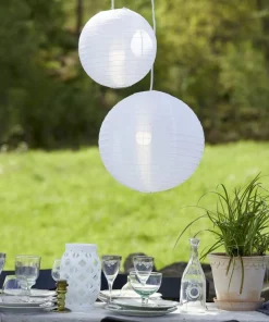 FESTIVAL Lampskärm Inom/Utomhus 40cm Vit