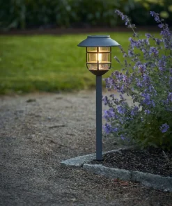FILIPPA Solcells-pollare 50cm Grafit IP44
