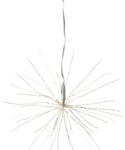 FIREWORK Hängande dekoration 26cm Varmvit/Silver