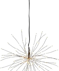 Firework hängande dekoration 26cm svart