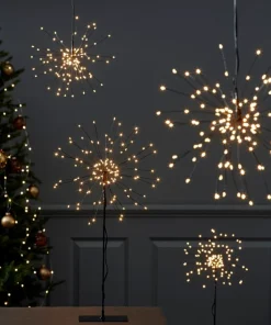 Firework hängande dekoration 26cm svart