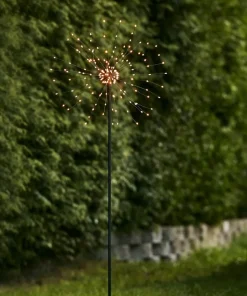 FIREWORK OUTDOOR Dekoration 110cm 160LED Svart IP44