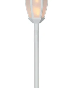 FLAME Solcellsdekoration 63cm Vit IP44
