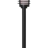FLAME Solcells-pollare 53cm Svart