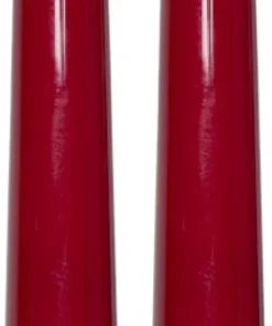 FLAMME CANDY Antikljus 2-pack 26cm Röd