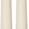 FLAMME CANDY LED-Antikljus 2-pack 26cm Gul