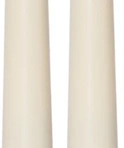 FLAMME CANDY LED-Antikljus 2-pack 26cm Gul