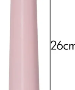 FLAMME CANDY LED-Antikljus 2-pack 26cm Rosa