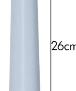 FLAMME CANDY LED-Antikljus 2-pack 26cm Blå
