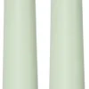 FLAMME CANDY LED-Antikljus 2-pack 26cm Grön