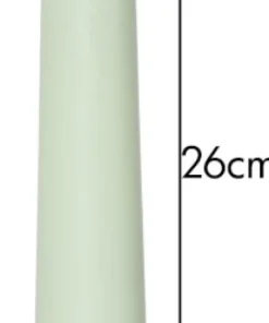 FLAMME CANDY LED-Antikljus 2-pack 26cm Grön