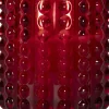 FLAMME DOTTY LED-Blockljus Batteri 10cm Röd