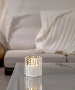 FLAMME DOTTY LED-Blockljus Batteri 10cm