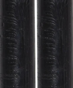 FLAMME LED-Antikljus 2-Pack Batteri 15cm Svart