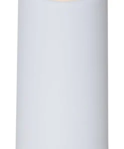 FLAMME LED-Blockljus 18cm Vit