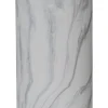 FLAMME MARBLE LED-Blockljus 17,5cm Grå
