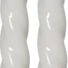 FLAMME SHINE LED-Antikljus 2-pack 24,5cm Vit
