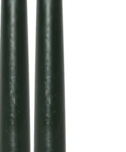 FLAMME SLIM LED-Antikljus 2-pack 28 cm Grön