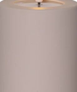 FLAMME SOFT LED-Blockljus 12,5cm LED Beige