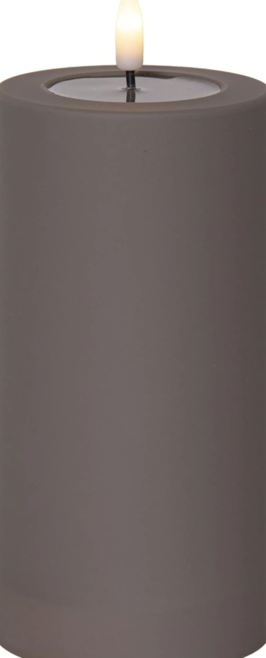 FLAMME SOFT LED-Blockljus 17,5cm LED Mullvad