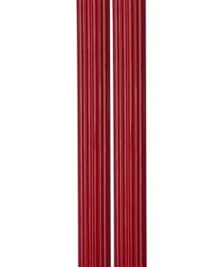 FLAMME STIPE LED-Antikljus 2-pack 25cm Röd