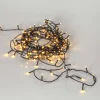 FLASHY Ljusslinga 7m 100LED Extra varmvit/Svart IP44