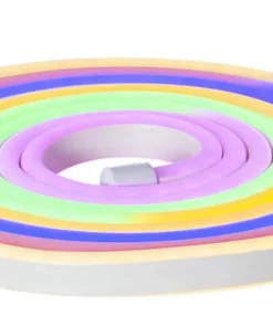 FLATNEON Ljusslang 3m Flerfärgad