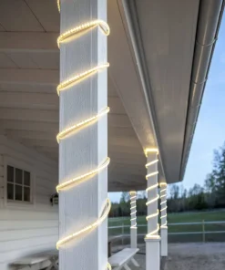 FLATSMDLED Ljusslang 15m 1440LED Varmvit/Transparent
