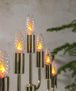 FLICKERING FLAME Vriden Kronljus 10cm