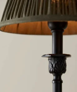 FLORITA Lampfot E27 41cm Svart