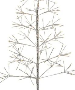 FLOWER TREE Dekorationsträd 120cm Silver