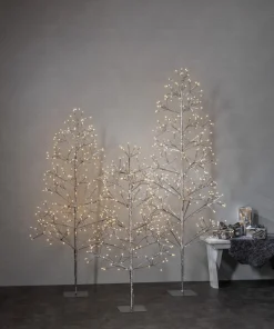 FLOWER TREE Dekorationsträd 120cm Silver