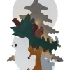 FOREST FRIENDS Batteridekoration Jul 45cm