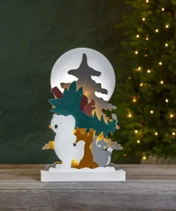 FOREST FRIENDS Batteridekoration Jul 45cm