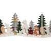 FOREST FRIENDS Bordsdekoration Dragkamp Batteri 48cm Flerfärgad