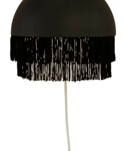 FRANSA Vägglampa 25cm Svart