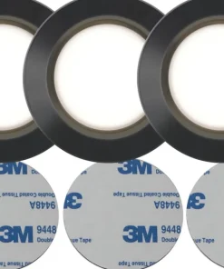 FUNCTIONAL LED-Puck 3-Pack Batteri 6,9cm Svart