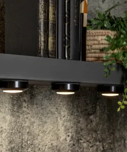 FUNCTIONAL LED-Puck 3-Pack Batteri 6,9cm Svart