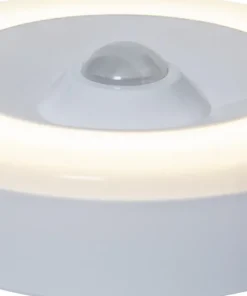 FUNCTIONAL Nattlampa Batteri 8,6cm Vit