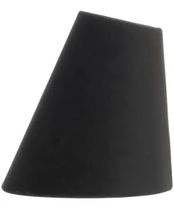 FUTURA Läslampskärm Sammet 20cm Svart