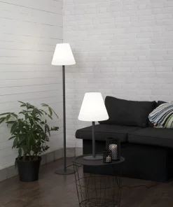GARDENLIGHT Bordlampa Utomhus 60cm IP65 Grå