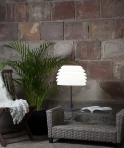 GARDENLIGHT Bordslampa Utomhus 50cm Vit IP65