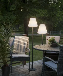 GARDENLIGHT Golvlampa Utomhus 150cm IP65 Grå
