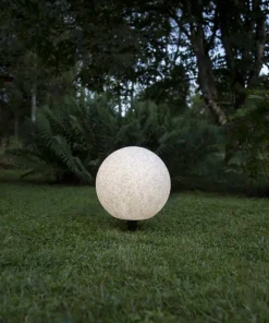 GARDENLIGHT Utedekoration Boll 29cm Grå IP65