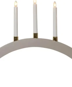 GILLIAN Ljusstake 7L 63cm Beige