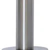 GLANS Lampfot E27 17cm Borstad stål